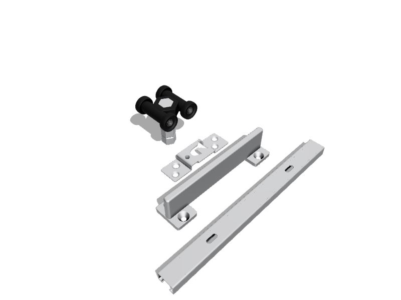 Hettich 72in Wardrobe Door at