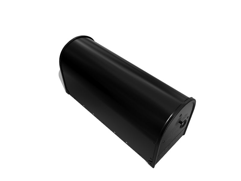 Gibraltar Mailboxes Post Mount Black Metal Mailbox at