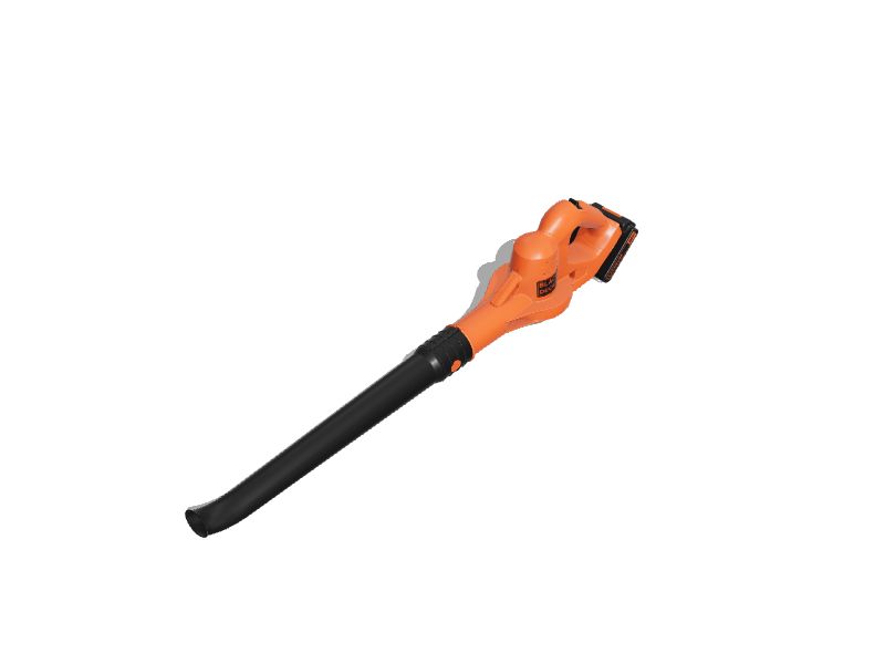 BLACK+DECKER 20-volt Max 4-cycle 80-CFM 130-MPH Battery Handheld Leaf Blower  1.5 Ah (Battery and Charger Included) in the Leaf Blowers department at