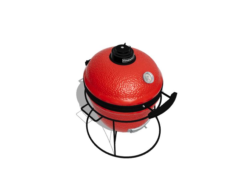 Kamado Joe Joe Jr. Portable 13.5in W Kamado Charcoal Grill at