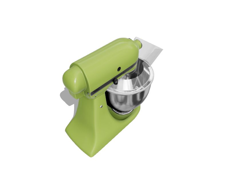 KitchenAid 5-Quart 10-Speed Green Apple Residential Stand Mixer in the  Stand Mixers department at