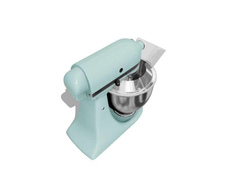 KitchenAid Artisan 5 qt. 10-Speed Tilt-Head Aqua Sky Stand Mixer KSM150PSAQ  - The Home Depot