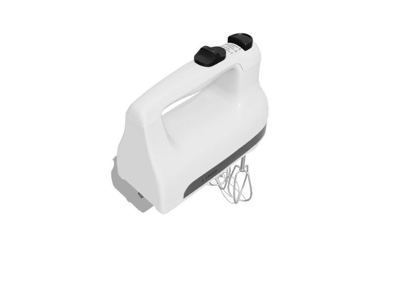 KitchenAid KHM512WH 5-Speed Ultra Power Hand Mixer White 