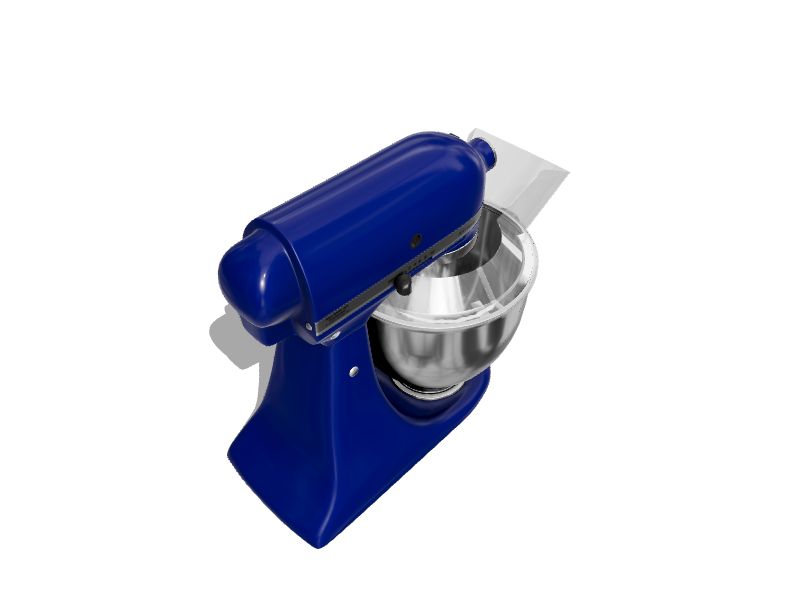 Sold at Auction: Kitchenaid Model KSM90 Cobalt Blue Mixer