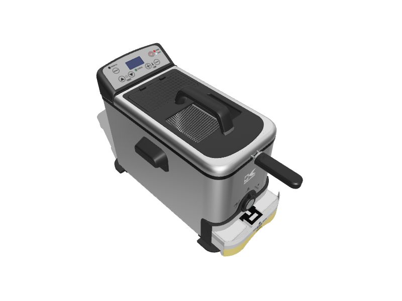 Kalorik 3.2Quart Deep Fryer at