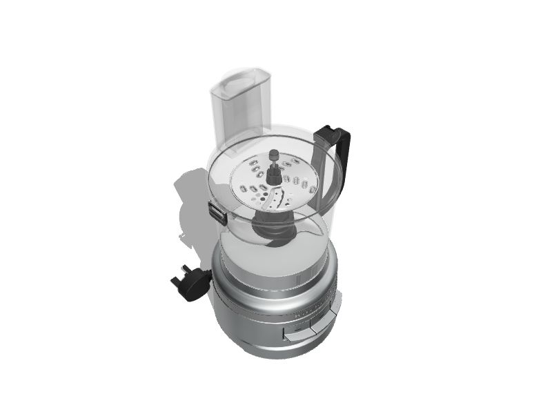 7 Cup Food Processor Contour Silver KFP0718CU