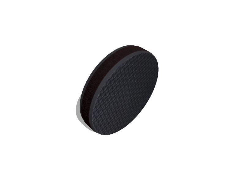 Slipstick GorillaPads Anti-Skid 1.5-in Black Rubber Pads | CB149