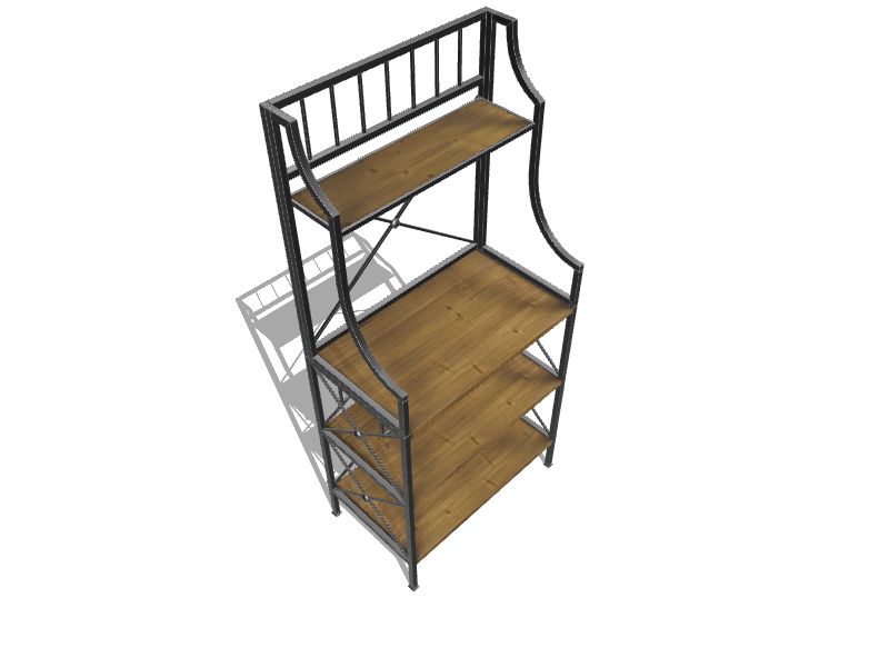 Boston loft sale furnishings bakers rack