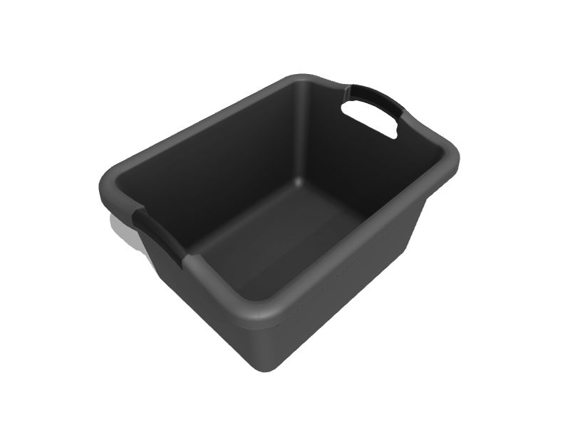 Hefty Storage Tote 12 gal Gray Storage Box Delivery - DoorDash