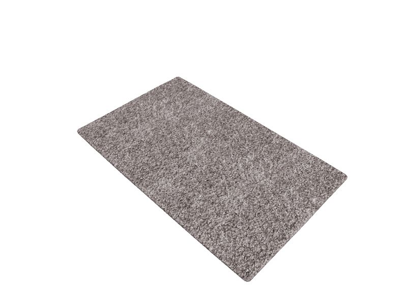 allen + roth Sansa May 5 x 8 Shag Linen Indoor Solid Area Rug at Lowes.com