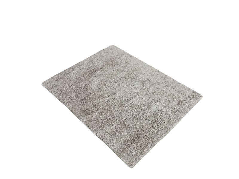 allen + roth Olearia 8 x 10 Shag Light Gray Indoor Solid Area Rug at ...