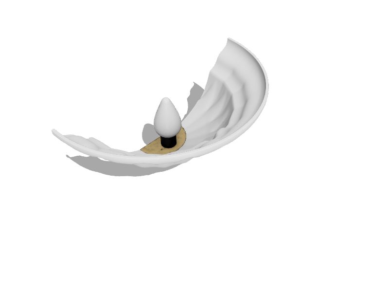 Three-dimensional representation of the product