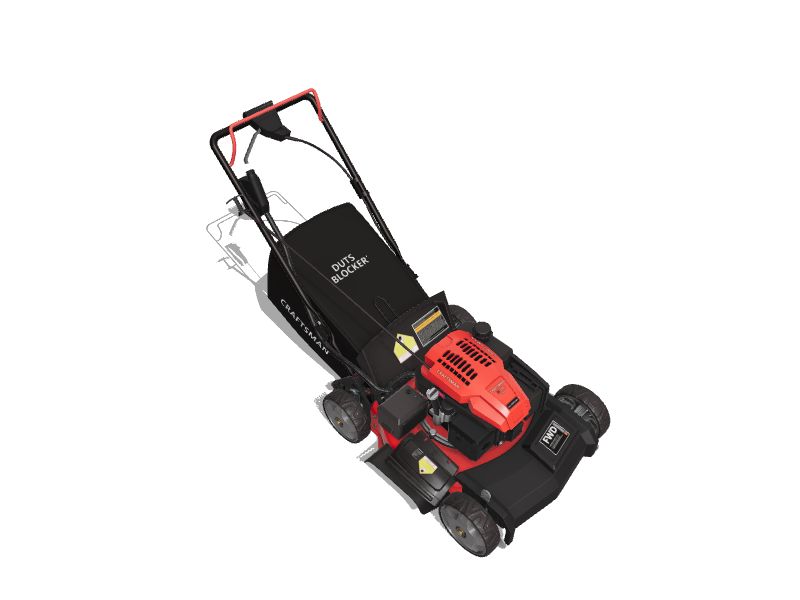 Craftsman M270 159 Cc 21 In Gas Self Propelled Lawn Mower Engine In The