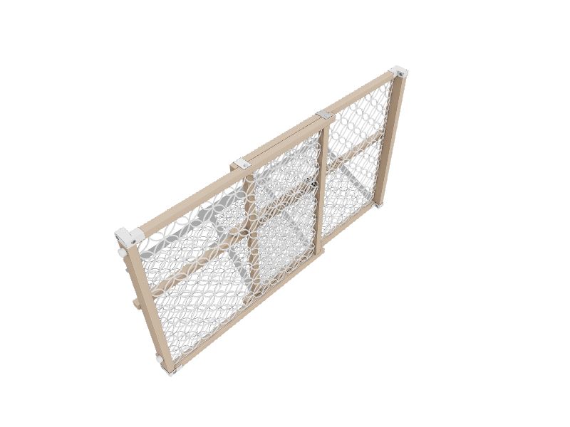 Summer Infant 42in x 24in Pressure Mounted Natural Hardwood Blends