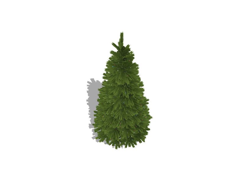 National Tree Company 6.5ft North Valley Spruce Prelit Traditional