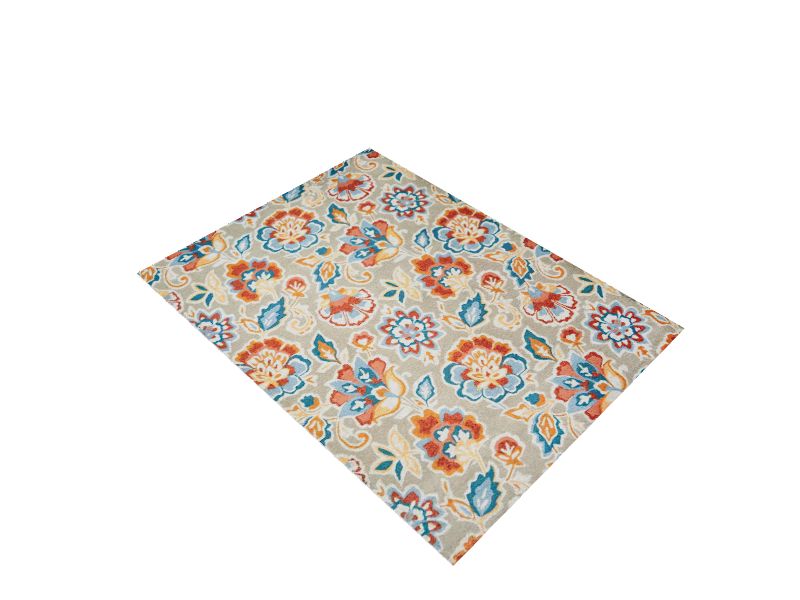 allen + roth Milano 9 x 12 Color Indoor/Outdoor Floral/Botanical Area