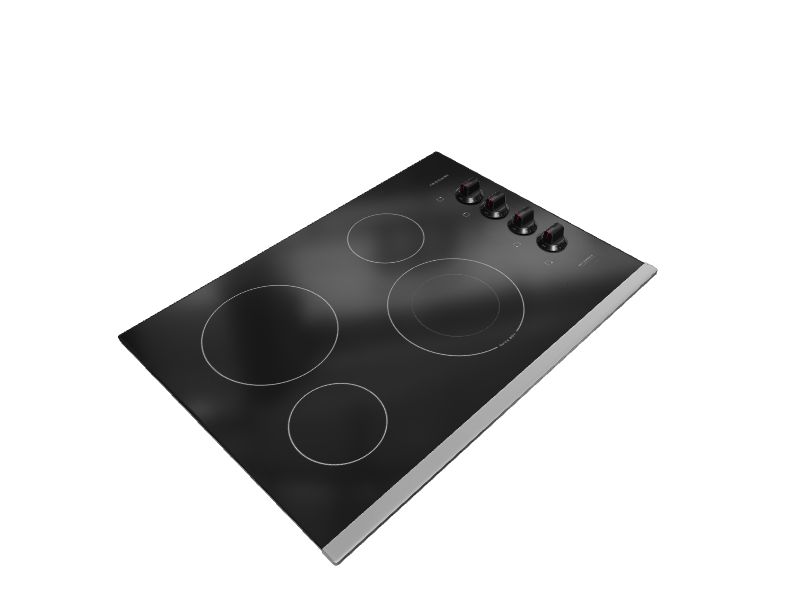 Frigidaire 30 Inch Electric Cooktop with 4 Element Burners