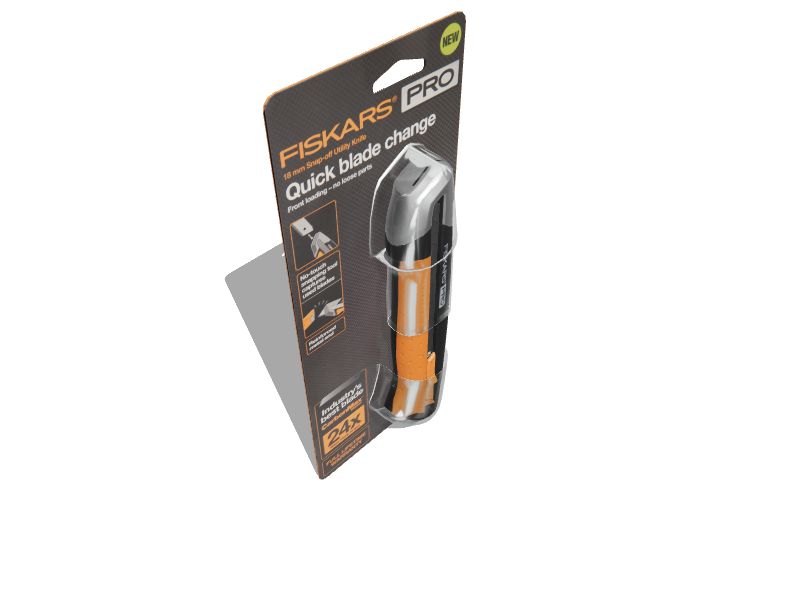 Fiskars PRO 1-Blade Retractable Utility Knife (Snap-Off Blade) in the  Utility Knives department at