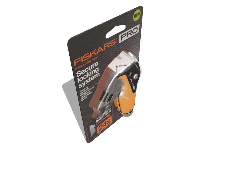 Fiskars PRO Utility Knife 1-Blade Folding Utility Knife with On Tool Blade  Storage in the Utility Knives department at