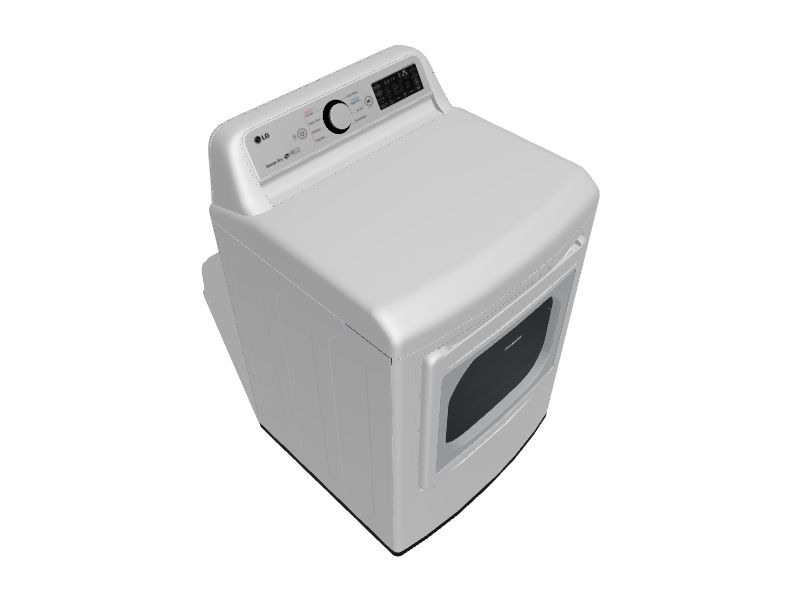 LG 7.3 Cu. Ft. Smart Gas Dryer with EasyLoad Door DLG7401WE