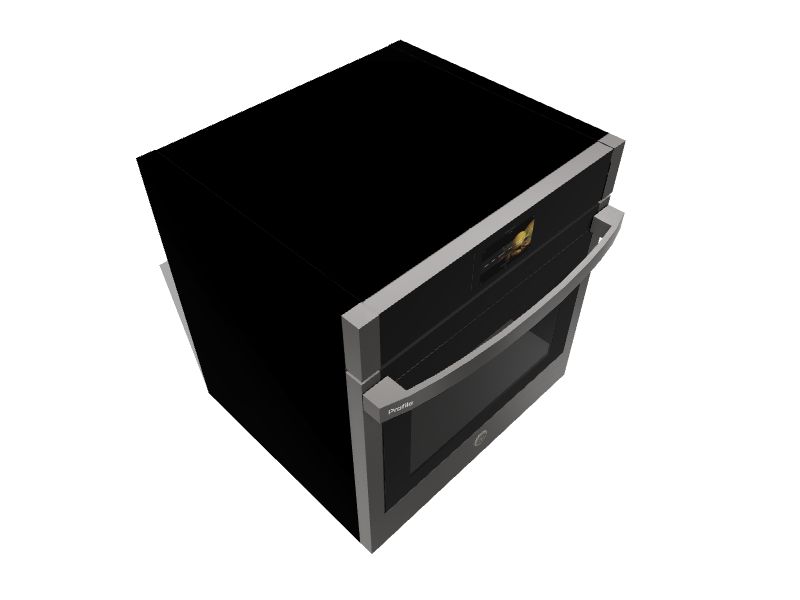 GE Profile Smart 27in SelfCleaning Convection European Element Single