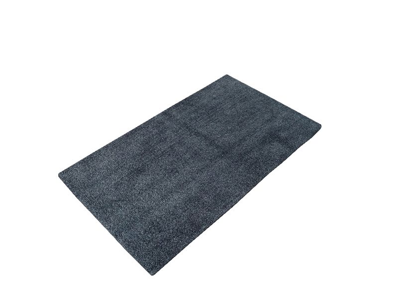 allen + roth 20-in x 32-in Dark Gray Polyester Bath Mat in the