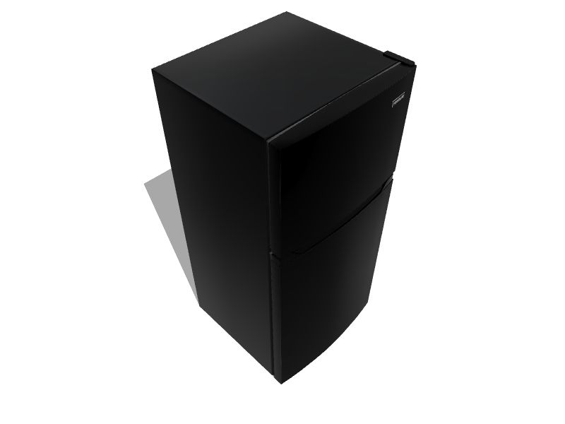 Frigidaire 13.9cu ft TopFreezer Refrigerator (Black) ENERGY STAR at