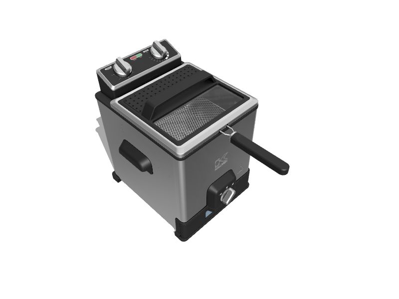 Kalorik 4.2 Qt. XL Deep Fryer with Oil Filtration