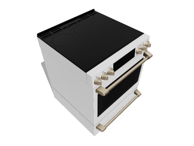 Café™ 30 Smart Slide-In, Front-Control, Radiant and Convection Range -  CES700P4MW2 - Cafe Appliances