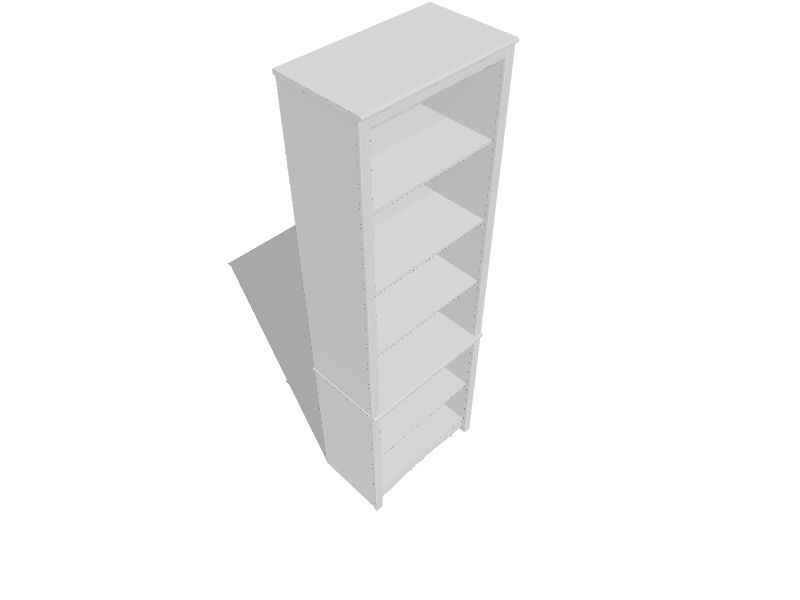 Prepac Tall Bookcase - White