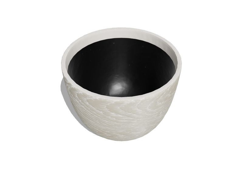 allen + roth 16-in W x 13-in H Gray Wood Resin Indoor/Outdoor Planter ...