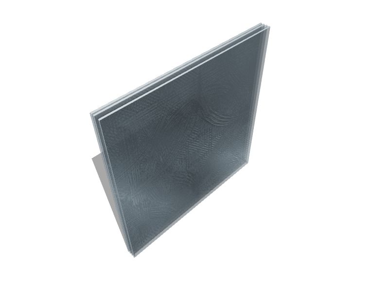 Artscape Birds Eye View 6in x 6in Textured Bird Deflector Window Film