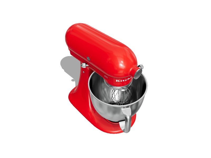 5 Quart Artisan Stand Mixer (Passion Red), KitchenAid