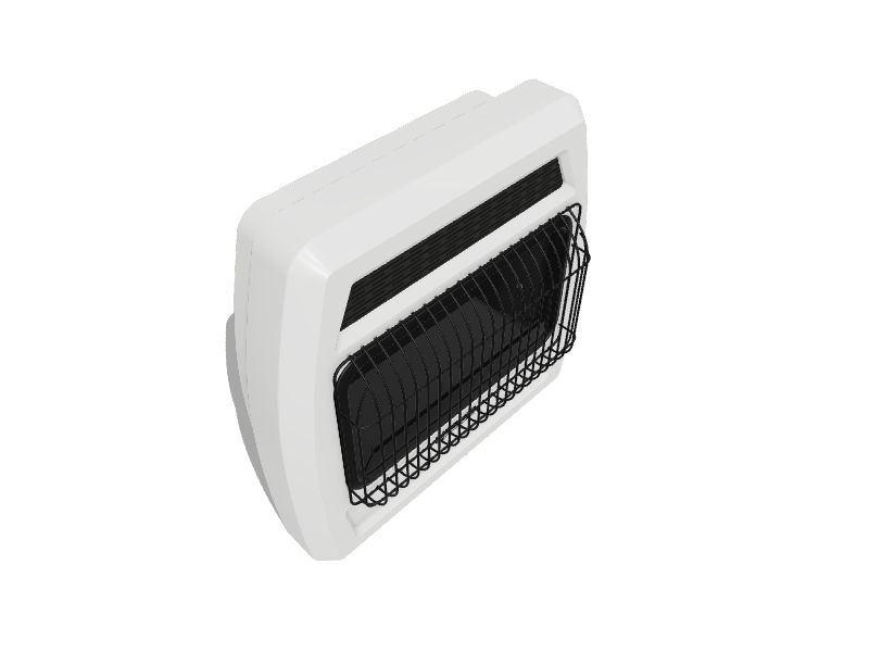 Dyna-Glo 30,000 BTU Natural Gas Blue Flame Vent Free Wall Heater, White