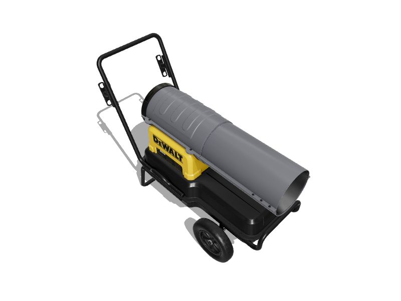 DEWALT Forced Air Kerosene Multi-fuel Construction Heater at