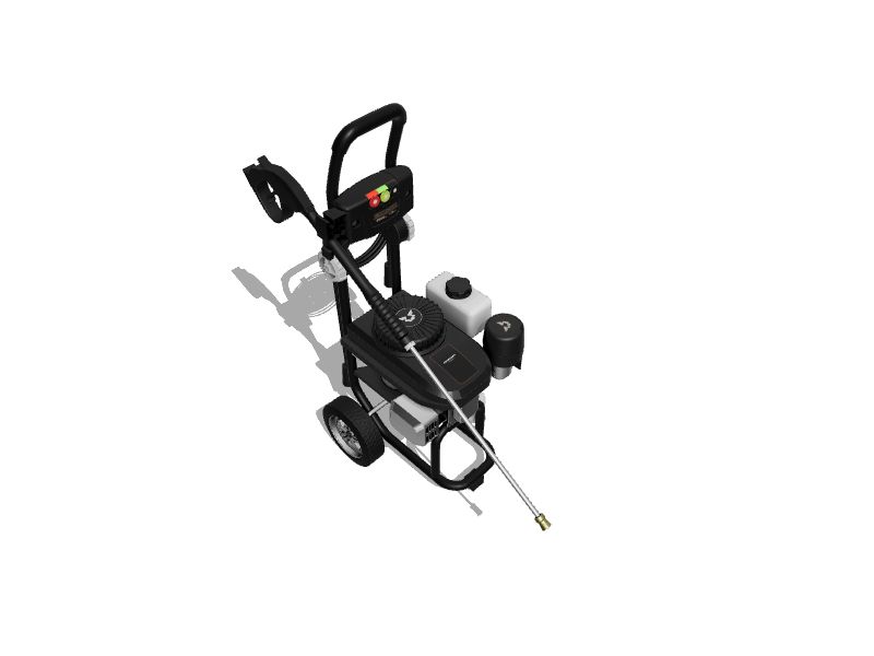 2000 PSI 1.8GallonGPM Cold Water Gas Pressure Washer in the Gas