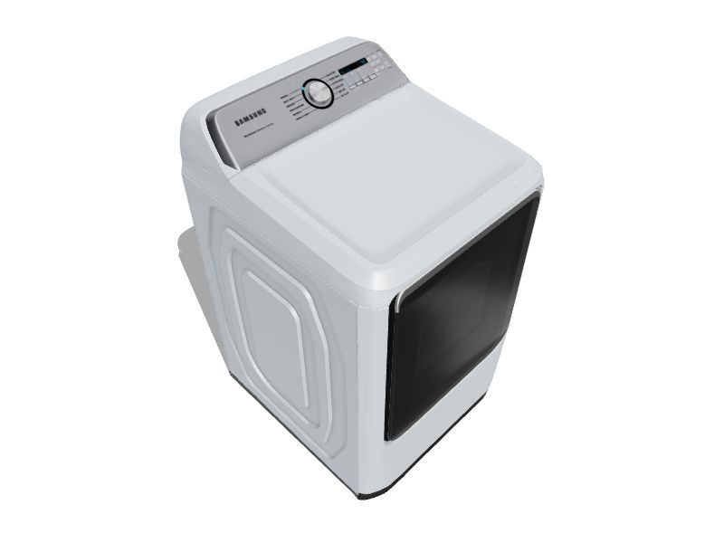 Samsung 7.4cu ft Steam Cycle Electric Dryer (White) ENERGY STAR in the