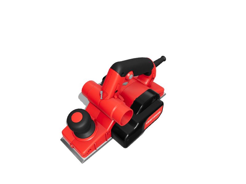 CRAFTSMAN 12.5 in W 6 Amp Handheld Planer in the Planers