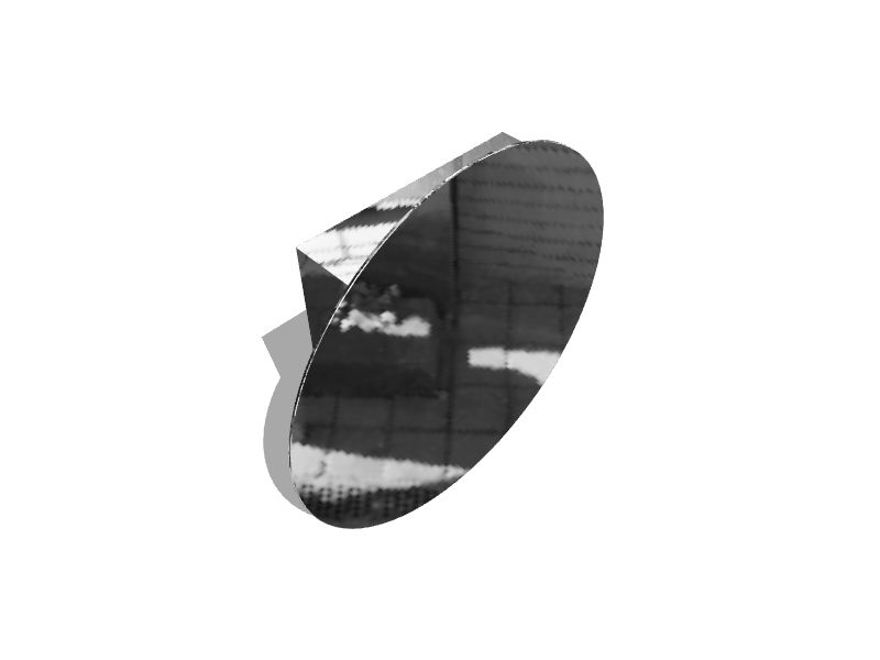 Jacuzzi 25.5in x 25.5in Surface/Recessed Mount Chrome Mirrored Round