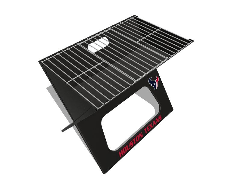 Picnic Time Black Houston Texans BBQ Kit Cooler