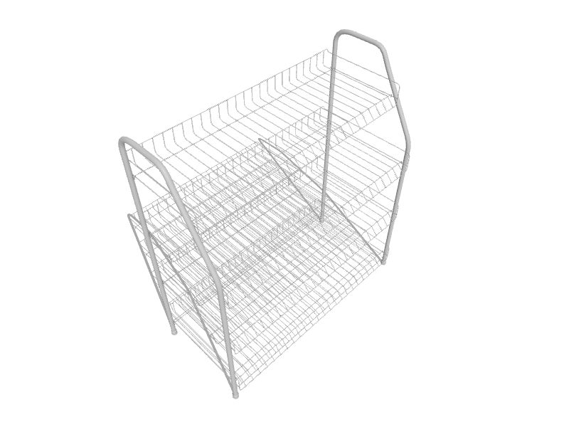 ClosetMaid Steel 4-Tier 12-Pair Freestanding Shoe Rack - On Sale - Bed Bath  & Beyond - 37221163