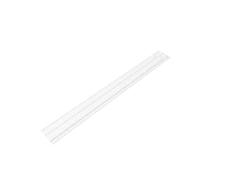 ClosetMaid® Shelf and Rod™ 48W x 12D White Wire Closet Shelf at Menards®