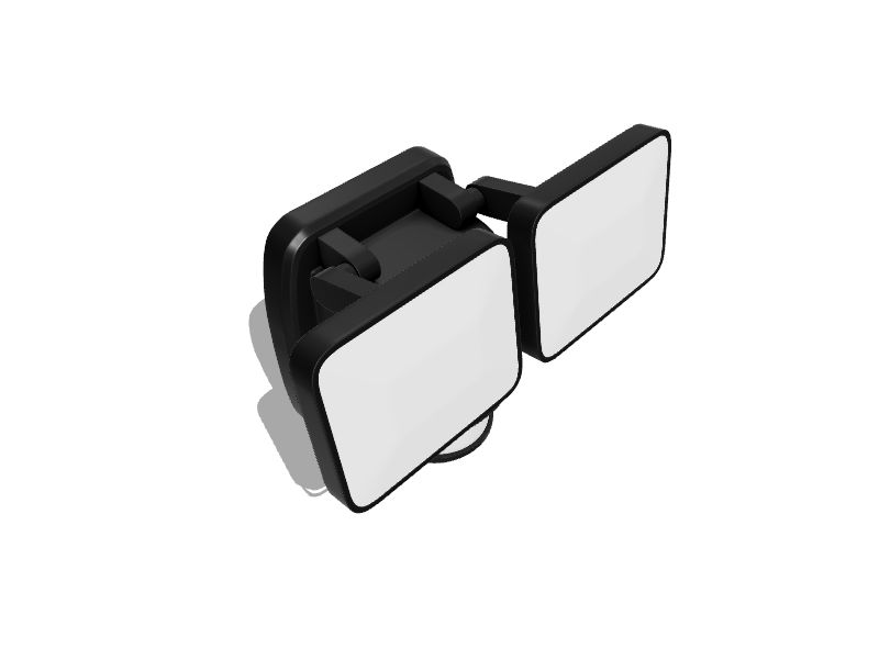 Heath Zenith 180-Degree 1250-Lumen Black Hardwired Integrated LED Motion-Activated Flood Light Heath Zenith 180-Degree 1250-Lumen Black Hardwired Integrated LED Motion-Activated Flood Light