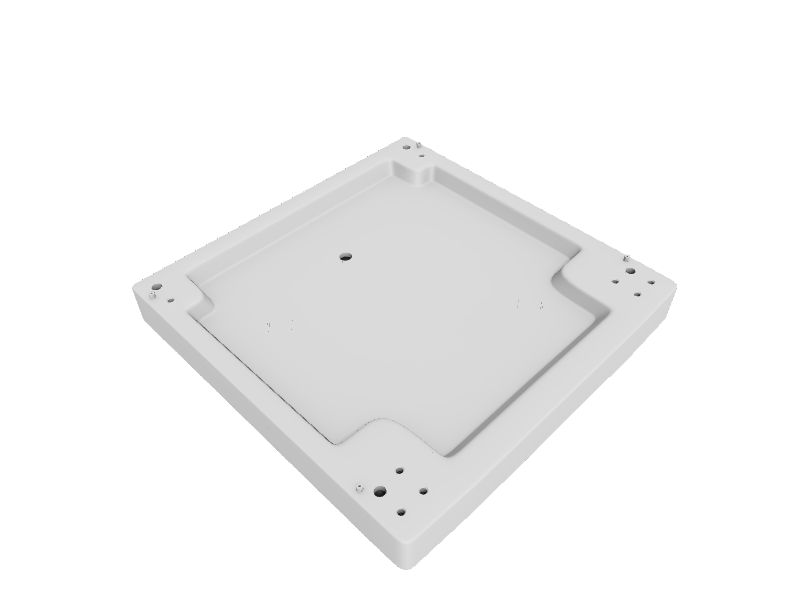 GE 4in x 24in Universal Laundry Pedestal (White) in the Laundry