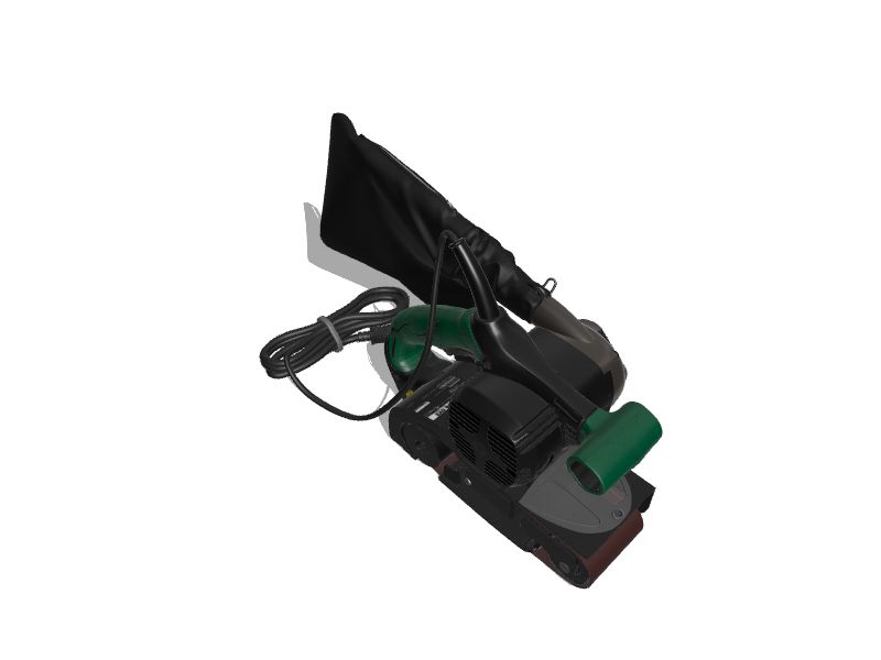 Metabo HPT 9-Amp Corded Belt Sander with Dust Management in the