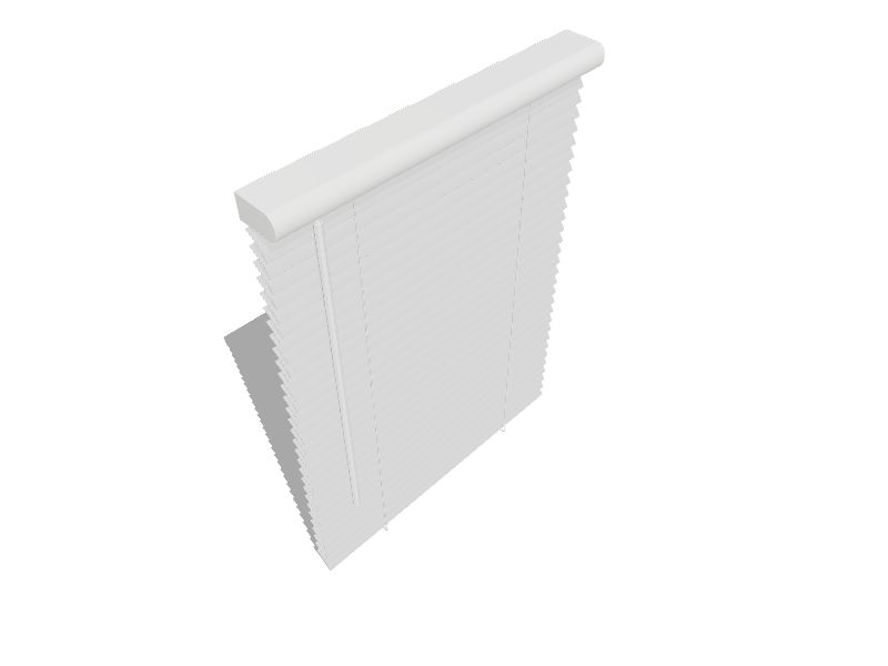 Achim Cordless GII Morningstar 1 Light Filtering Mini Blind, 31 x 48, White