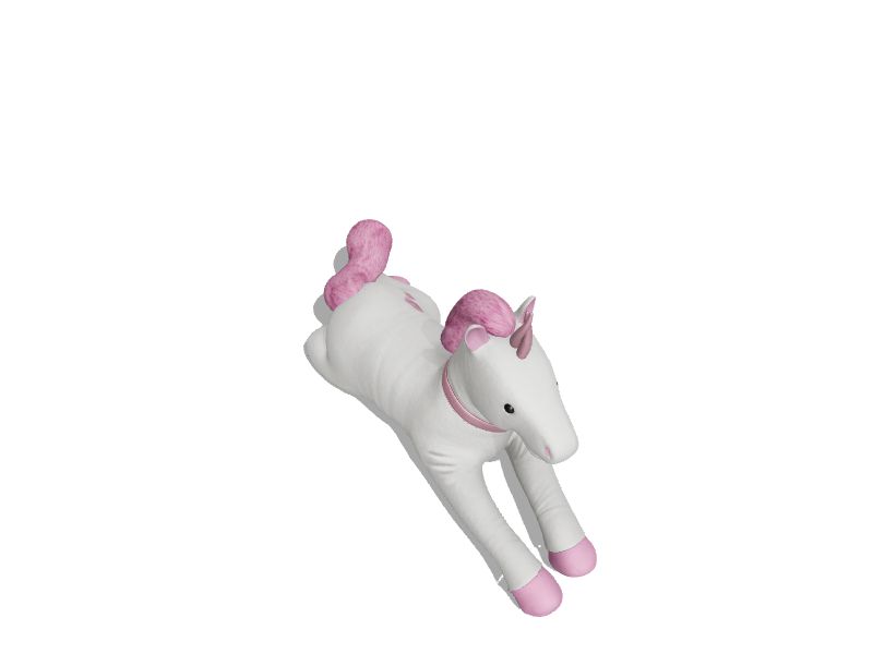 hearthsong large super soft plush dazzle the unicorn stuffed animal