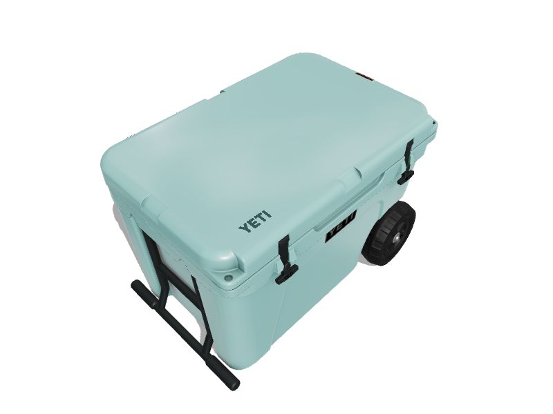 YETI Tundra Haul Wheeled Insulated Chest Cooler, Seafoam at