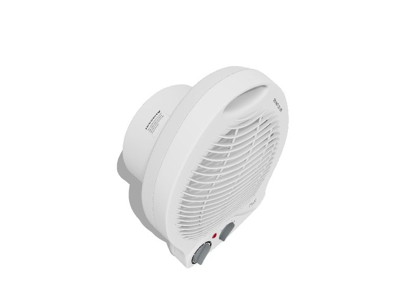 Vie Air Up to 1500-Watt Fan Compact Personal Indoor Electric Space Heater  with Thermostat in the Electric Space Heaters department at Lowes.com