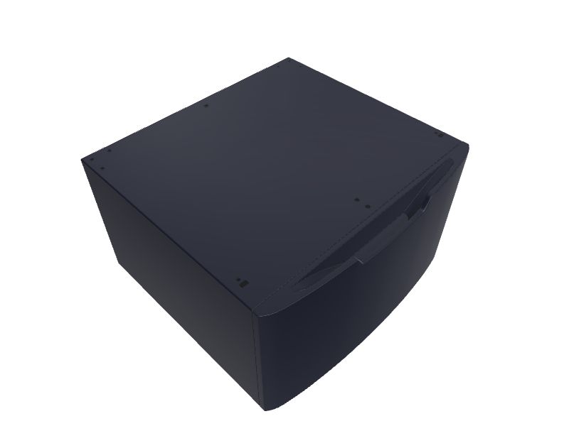 GE 16in x 27.9in Universal Laundry Pedestal (Sapphire Blue) with